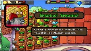 Как получить достижение Sproing! Sproing! Растения против Зомби | Plants vs Zombies Achievement