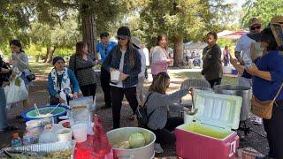 Vlog: Khmer Noodle & Porridge Meal for the Community by Sophia’s Sausage