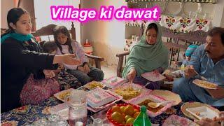 Village ki dawat | Sitara yaseen new vlog