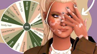 Wheel Decides MY SIM in The Sims 4 + CC List  | Create a Sim Challenge