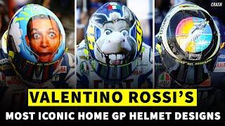 Valentino Rossi's ICONIC Home GP Helmet Designs | MotoGP 2021