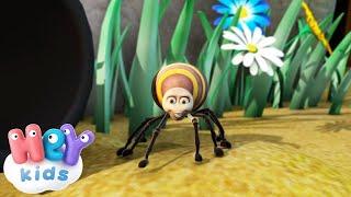 Eine Kleine Spinne - Kinderlieder TV.de - Itsy Bitsy Spider in German