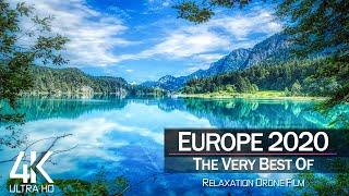 【4K】 26 Countries of Beautiful EUROPE from Above 2020  Cinematic Wolf Aerial™ Drone Film