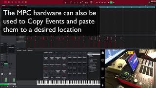 Akai MPC X Copy Events