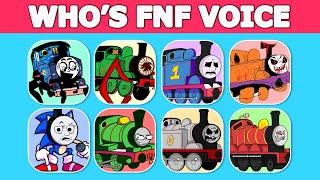 FNF - Guess Character by Their VOICE  | PIBBY THOMAS , TONIC, TIMOTHY, CRAIG, DEVIANT.EXE ...