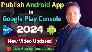 How to publish app in Google play console 2024. Play console me app publish kaise kare. Data safety