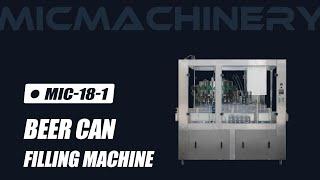 Best Beer Can Filling Machine of 2024 Chinese Manufacture.Machine