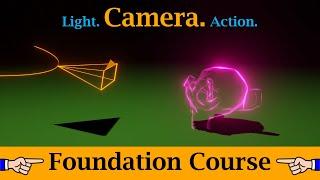 Blender: How To Move Your Camera Following Any Path Correctly | Blender Foundation Course: Class 6