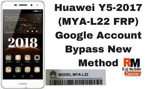 Huawei Y5 (2017) MYA-L22 Frp Google Bypass 6.0