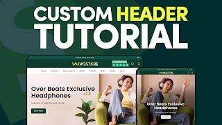 How To Create Custom Header In Shopify 2024 | Complete Tutorial