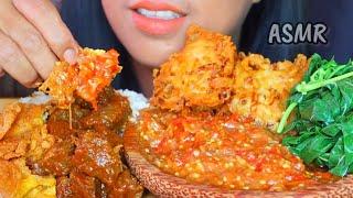 ASMR OSENG DAGING SAPI DAN TELUR CRISPY ||MUKBANG INDONESIA #ASMR #asmrsounds #asmrvideo #beef