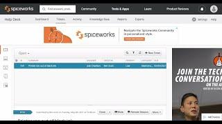 Inventory management and knowledge base articles in Spiceworks