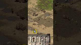 Under attack #strongholdcrusader #games #strategygame #gaming #strategyvideogame #strongholdhd