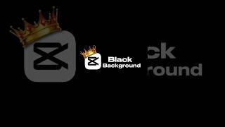 Black background tutorial #capcut #tutorial #youtubeshorts #viralshort #shots