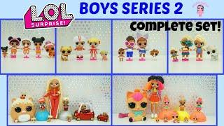 LOL Surprise Boys Series 2 Complete Set With Weight Hacks Kids LOL Dolls