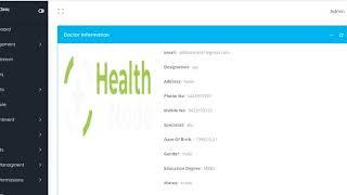 Hospital Clinic Management System using PHP