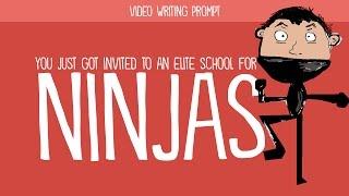 Creative Writing Prompt: Invent a School for Ninjas