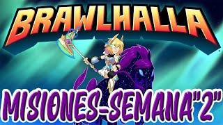 MISIÓN: GOLPEA POR ENCIMA DE LOS LIMITES DE LA CAMARA SUP | MISIONES SEMANA 2 BRAWLHALLA