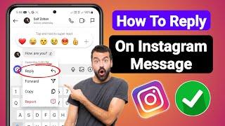 How To Reply On Instagram Message (Update) | Instagram Quick Reply