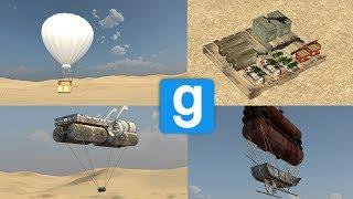 Garry's Mod Wooden Wars - Manual Airships & How to make a airship