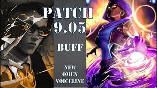 Valorant Patch 9.05! Whats new? Chamber buffed !