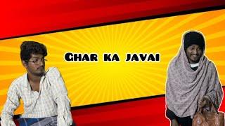 Ghar ka jamai// nalayak chicha funny video #comedy