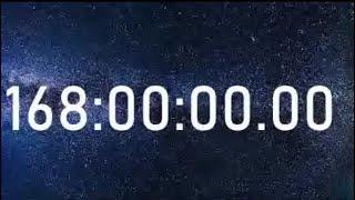 1 Week 168 Hour Timer Countdown with Alarm Sound / 168 H / 168 Hrs - Longest Video on YouTube