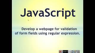 Develop a webpage for validation of form fields using regular expressions.