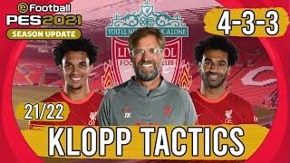 Recreate Jurgen Klopp's Liverpool Tactics in PES 2021 | 21/22 Season | Tactics Explained