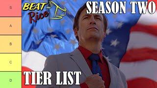 Better Call Saul Season Two Tier List | Ranked and Reviewed