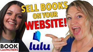 Sell Books From Your Website with Lulu Publishing