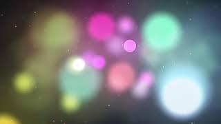 Unfocused All Colors Circles   4K Relaxing Screensaver