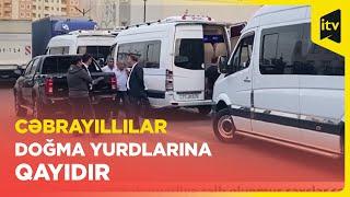 Cəbrayıl şəhərinə növbəti köç karvanı yola salınıb