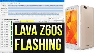 How to Flash LAVA Z60S with Flash tool