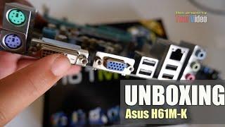 Asus H61M-K Unboxing