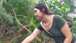 Gadis Dayak || Makan Durian Sampe Gak Kuat, Hidup di Hutan