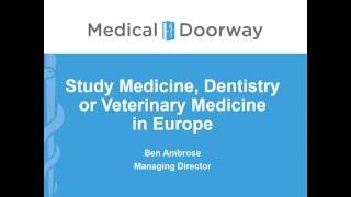 Study Medicine in Europe - Presentation