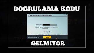 Doğrulama kodu gelmiyor - PUBG Mobile doğrulama kodu hatasının çözümü !