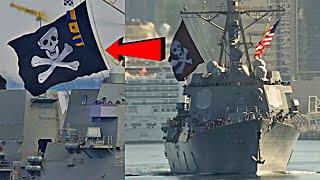 Why There's a Pirate Flag On This US Navy Destroyer?