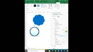 Excel Tips 55 - Gear Shapes - INFOGRAPHICS | Sobanan Knowledge Sharing