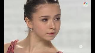 Kamila Valieva - SP - Skate Canada 2021 - NBC Commentary