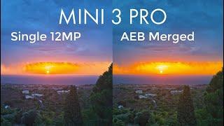 DJI Mini 3 Pro AEB Mode for Outstanding HDR Photo