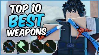 Top 10 BEST Weapons in Shindo Life! | Shindo Life Weapon Tier List