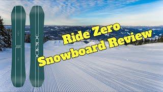 The 2024 Ride Zero Snowboard Review