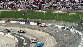 Ross Chastain’s last lap move at Martinsville to get into the playoffs. #Xfinity500