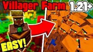 Minecraft EASY Infinite Villager Breeder in Bedrock 1.21 (MCPE/Xbox/PS4/Nintendo Switch/Windows10)