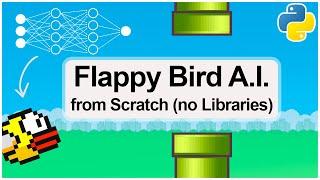 Building the Flappy Bird A.I. without LIBRARIES | Genetic Algorithm | Python/PyCharm