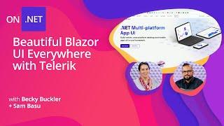 Beautiful Blazor UI Everywhere with Telerik