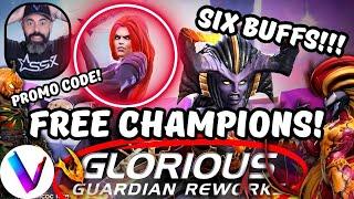 Massive News! Medusa Buff!!! Promo Code, Free Champions, 60 FPS, Kabam Live Stream October MCoC