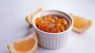 This grapefruit marmalade is incredibly delicious | The easiest way